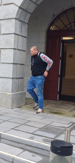 Tomasz Surowiak pleaded guilty to spitting at a bouncer during a disturbance at a nightclub in Mullingar last October.