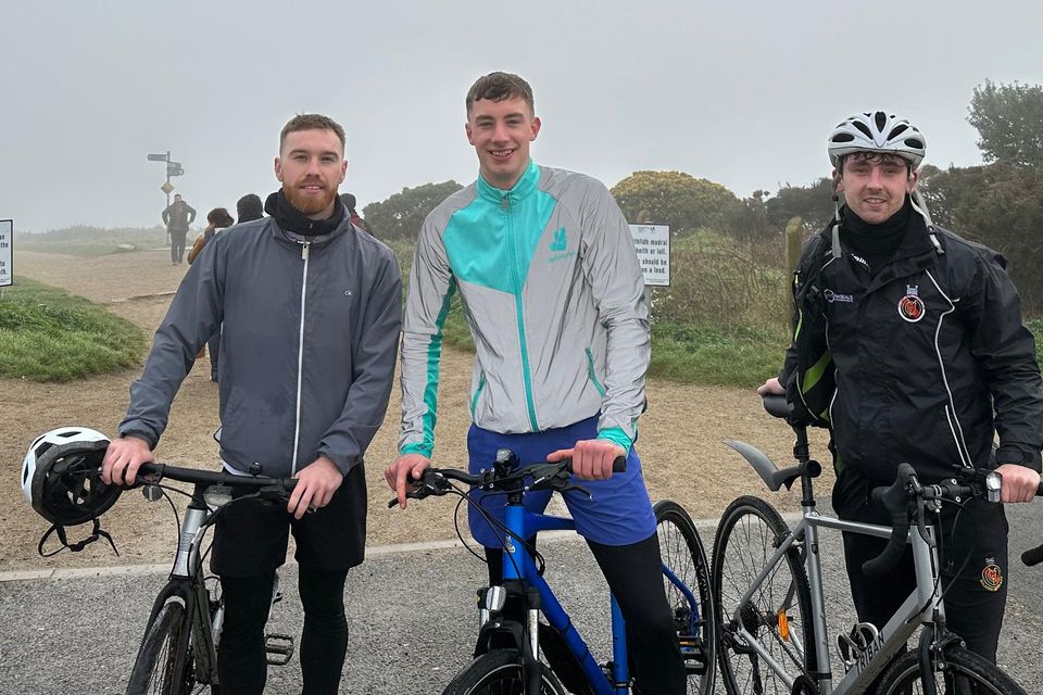 James Hempton, Brian Foley and Daire Breen will attempt to cycle 2,000km from Dublin to north Croatia in two weeks