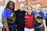 thumbnail: Esther Obazee, Erika Hegarty, Emily Clune and Lucy McManus who took part in the Marist 5K. Photo: Ken Finegan/www.newspics.ie