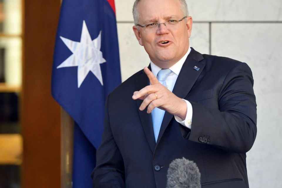 Heritage: Prime Minister of Australia Scott Morrison will lead his nation in celebrating Australia Day today. Photo: Mark Graham/Bloomberg