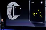 thumbnail: Apple CEO Tim Cook explains the features of the new Apple Watch during an Apple event on Monday, March 9, 2015, in San Francisco. (AP Photo/Eric Risberg)