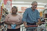 thumbnail: President Barack Obama shopping with Randi Williams in Working: What We Do All Day. Photo via Netflix