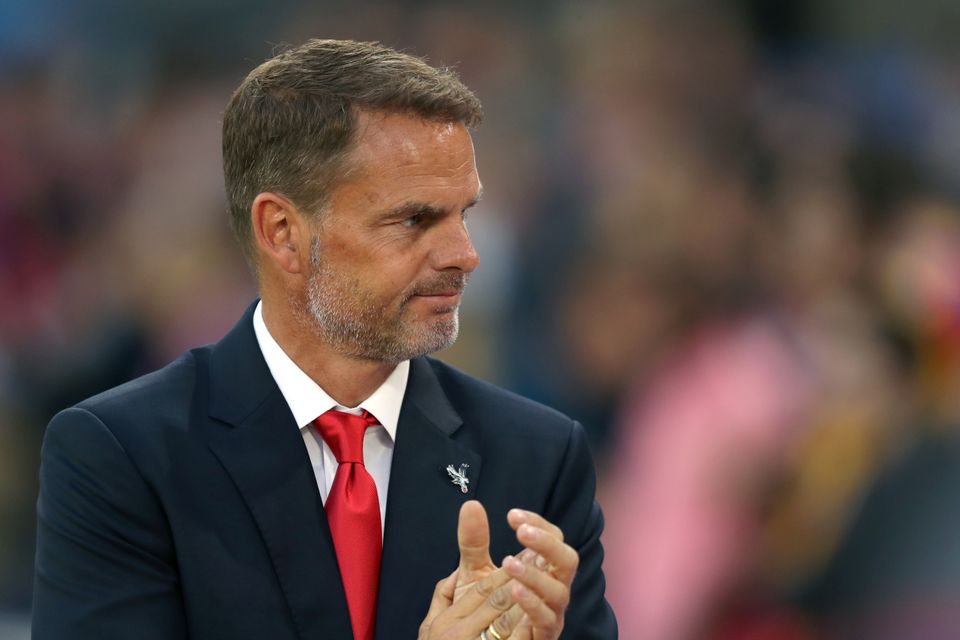 New Crystal Palace manager Frank de Boer has found his future under the spotlight after starting the season with three Premier League defeats