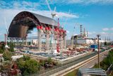 thumbnail: Today's Chernobyl Arch, completed in 2016, contains the remains of No 4 reactor unit