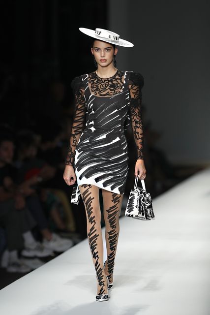 Moschino scribble dress hotsell