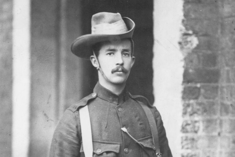 Man of action: Erskine Childers in the British army. Photo by Hulton Archive via Getty