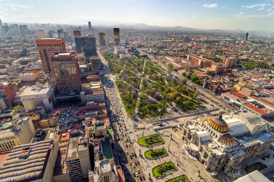 Mexico City is home to nine million of Mexico’s 128 million people