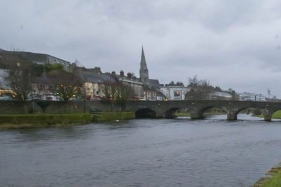 The River Slaney in Enniscorthy.