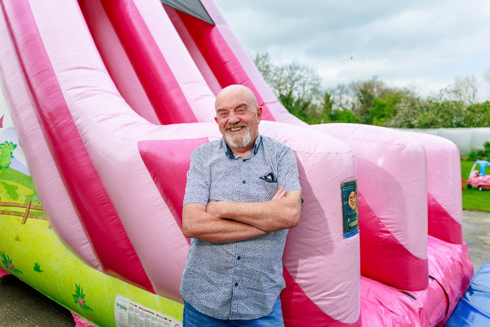 Gerry Frawley of the Irish Inflatable Hirers Federation advises parents to ask for a safety cert when hiring bouncy castles. Photo: Mark Condren