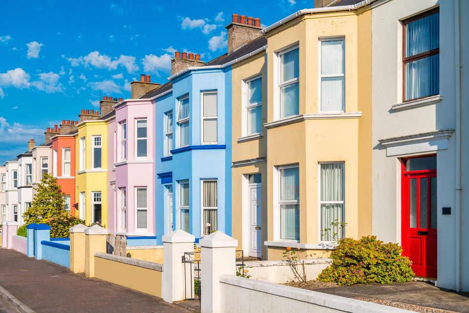 A row of homes in Portrush, Northern Ireland... could a house swap be for you?