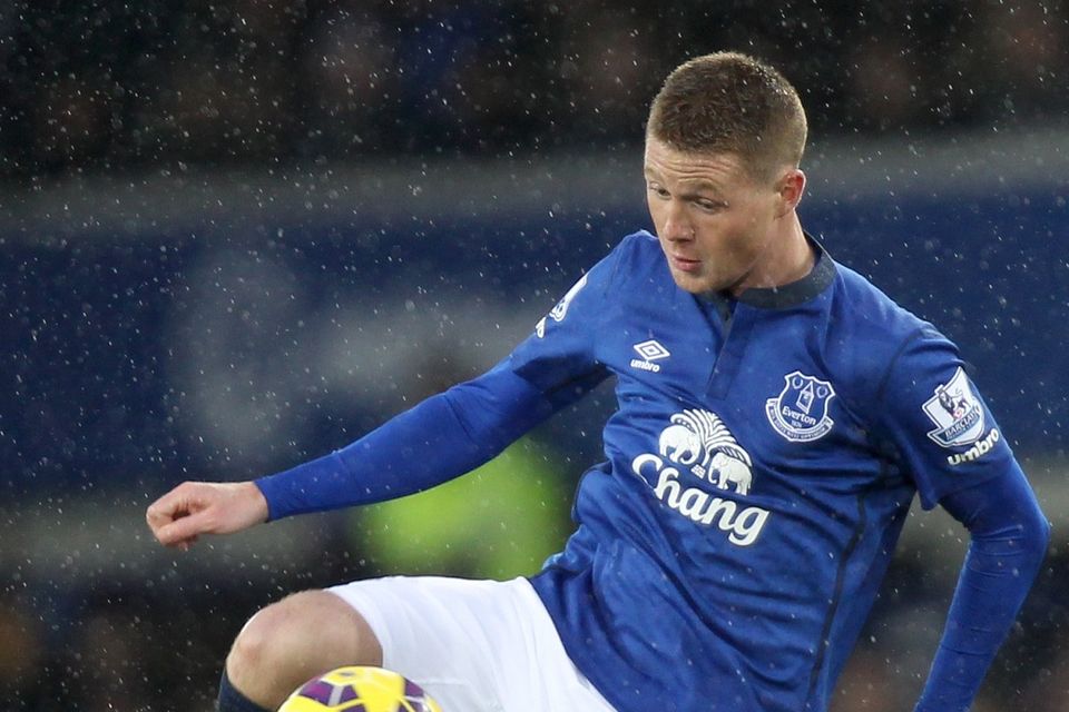 James McCarthy should line up for Everton in Saturday's Merseyside derby