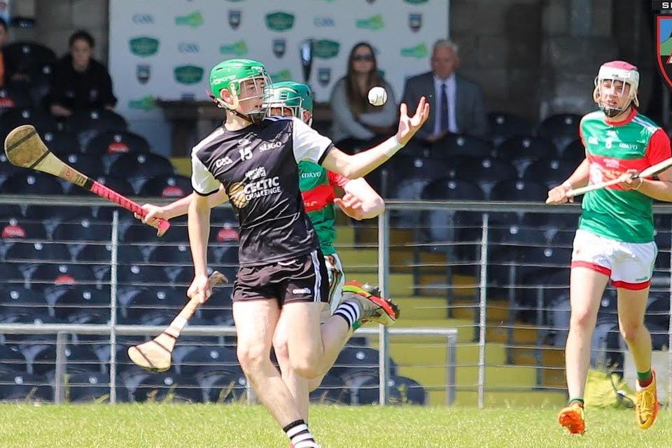 Ciarán Keenan (Western Gaels) in the 2022 Celtic Challenge final. Pic: Eamonn McMunn.