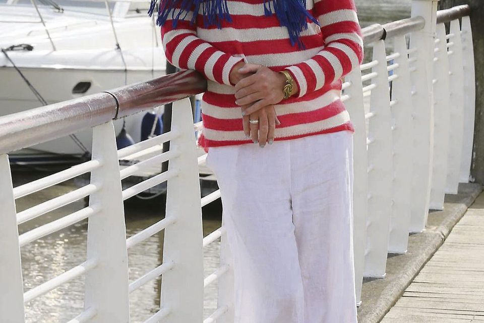 Vanessa Lacey, who has lived most of her life as a man, pictured by the River Suir in Waterford city.