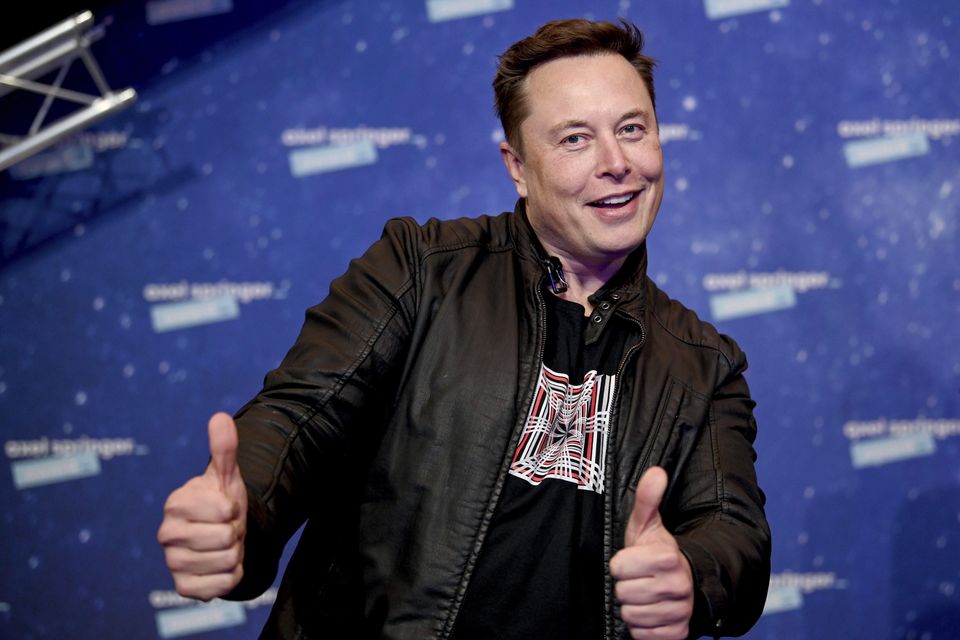 Elon Musk gets his views out there. Photo: PA