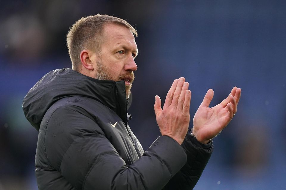 Graham Potter is looking forward to recharging during the international break (Mike Egerton/PA)