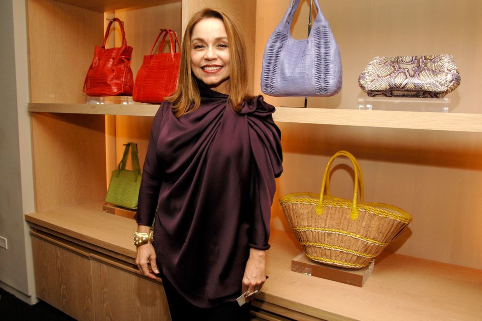 Handbag designer Nancy Gonzalez was sentenced to 18 months in a federal court in Miami for breaking US wildlife laws. Photo: Getty