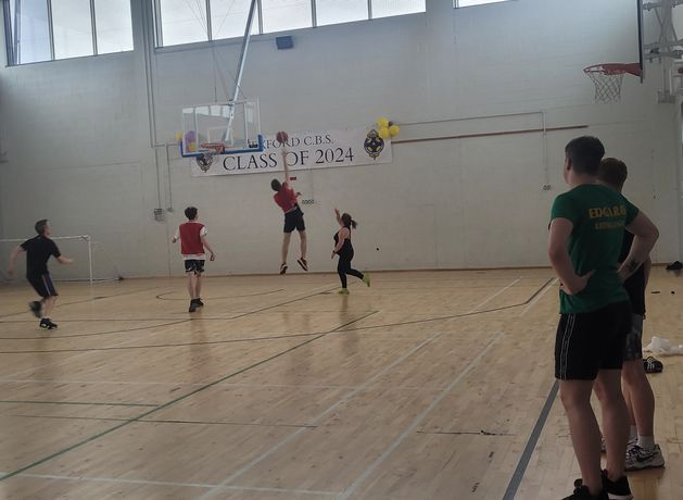 Basketball summer camp in St. Peter’s College in July