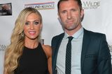 thumbnail: Claudine Keane and husband Robbie Keane at the Irish pre-Oscars party in Santa Monica, California