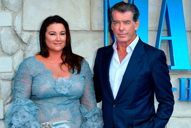 Pierce Brosnan and wife Keely Shaye Smith put on loved-up display at ...