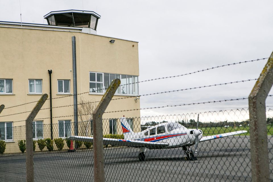 Fire breaks out near control tower of Weston Airport in Dublin with all flights cancelled