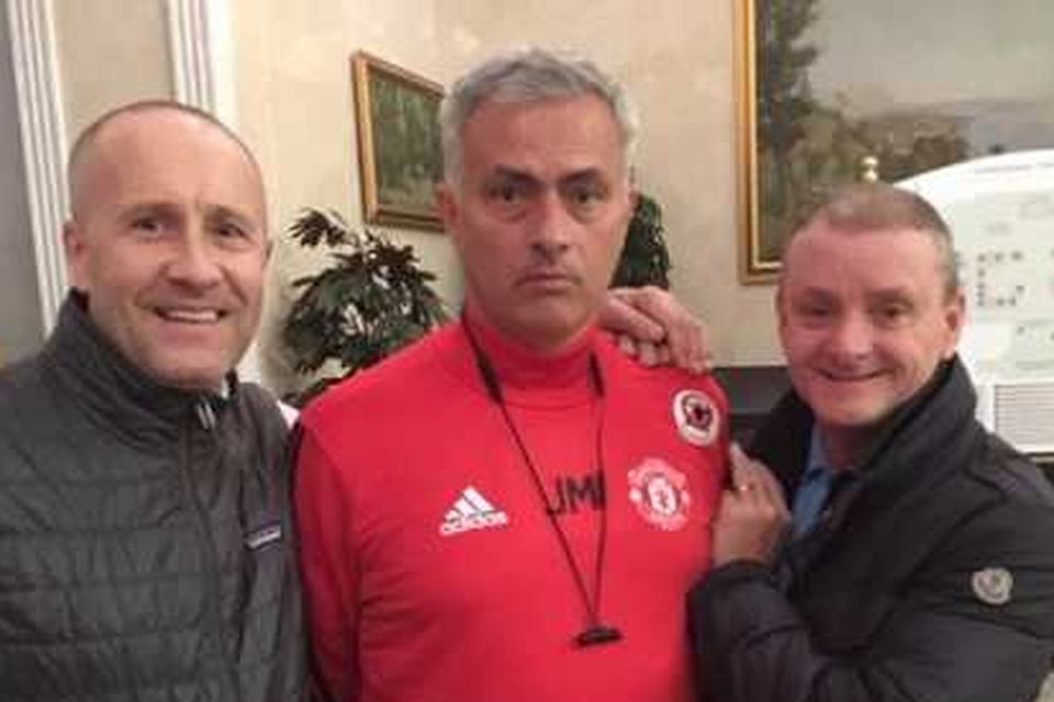 These Liverpool fans caught out the Manchester United boss