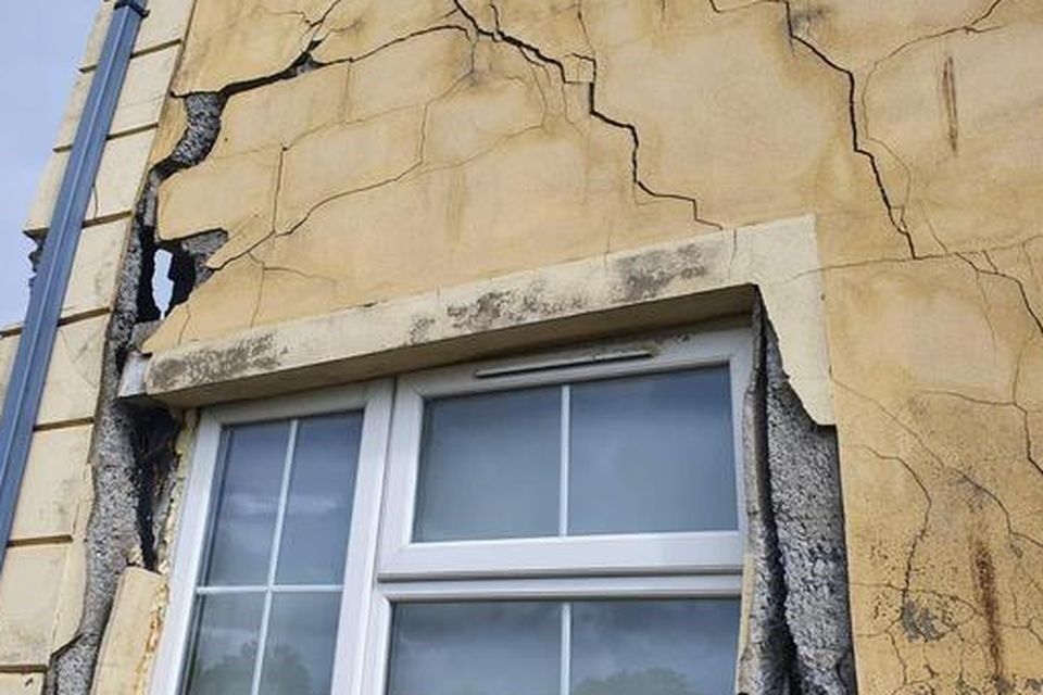 Damage to a property built with defective concrete blocks