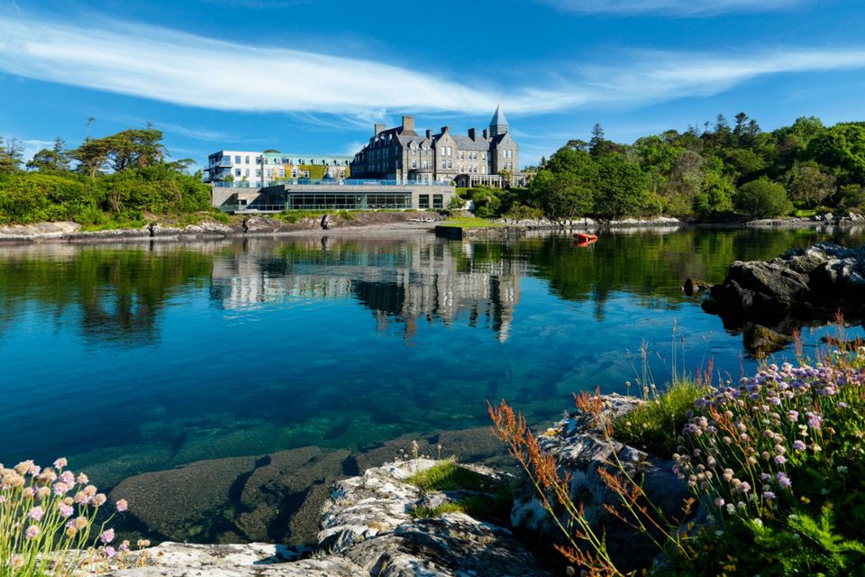 Parknasilla's grand 18th-century manor house and its ultra-modern annexe sits on 500 acres along Kenmare Bay