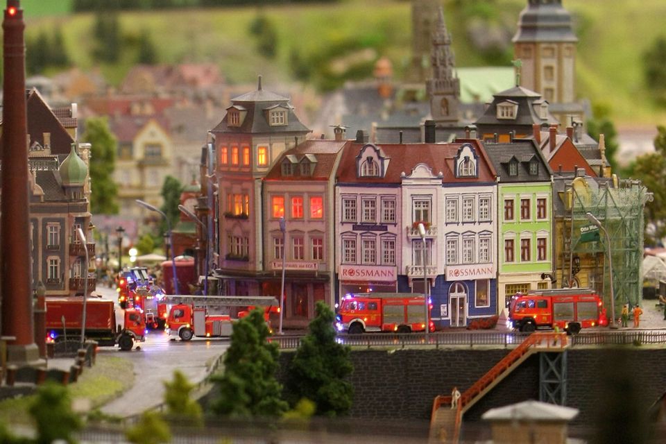 The world's biggest model railway: Miniatur Wunderland in Hamburg, Germany. Photo by Joern Pollex