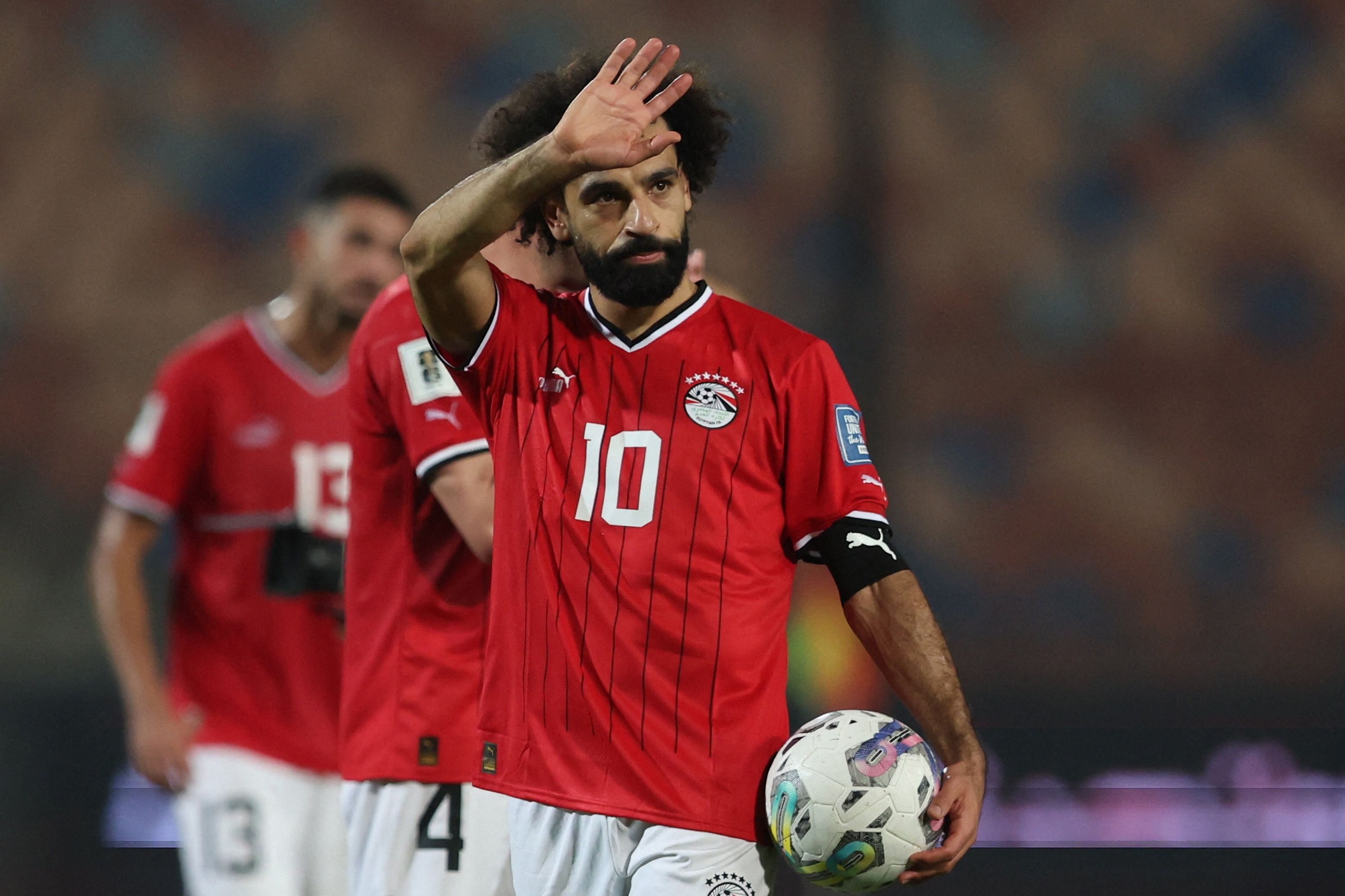 Quatre buts pour la star égyptienne de Liverpool Mohamed Salah lors des éliminatoires de la Coupe du monde