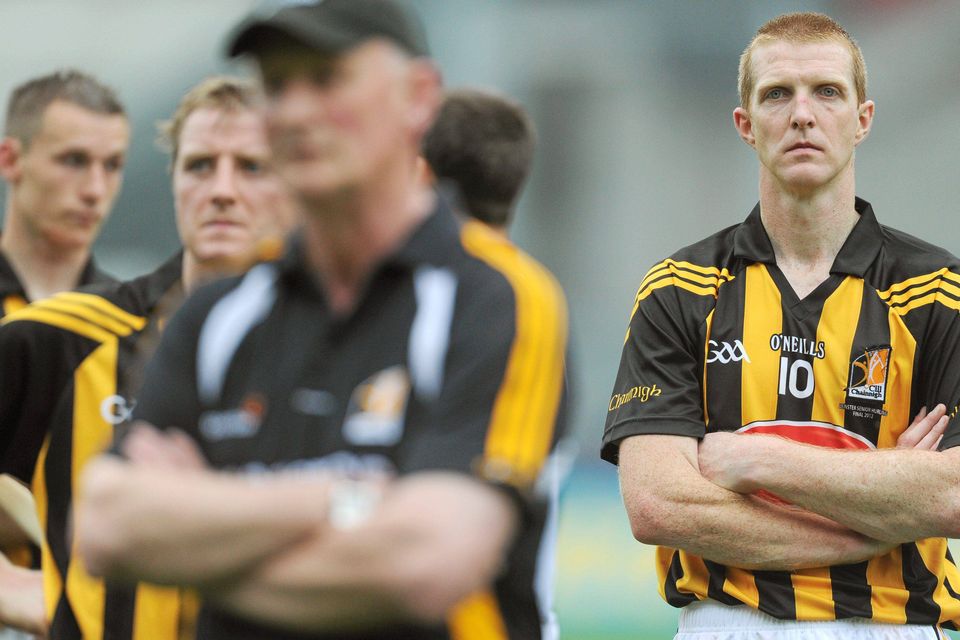 8 July 2012; Henry Shefflin, Kilkenny, shows his dissapointment after the match. Leinster GAA Hurling Senior Championship Final, Kilkenny v Galway, Croke Park, Dublin. Picture credit: Brian Lawless / SPORTSFILE