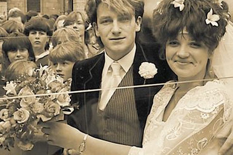 Bono married Ali Stewart  in Dublin 32 years ago, on 21 August 1982.