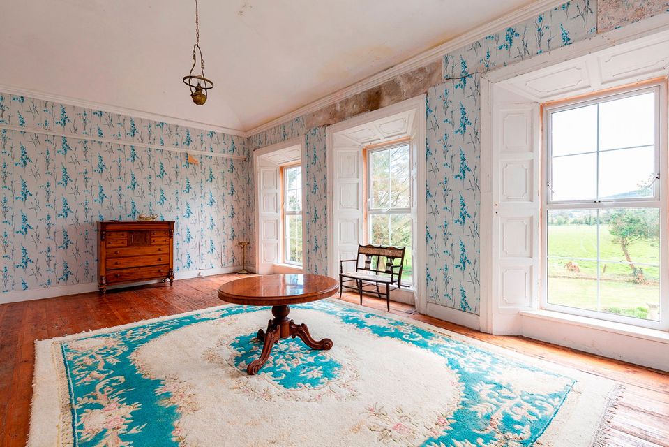 The proportions are elegant at Kilmoyler House and the rooms are filled with light.