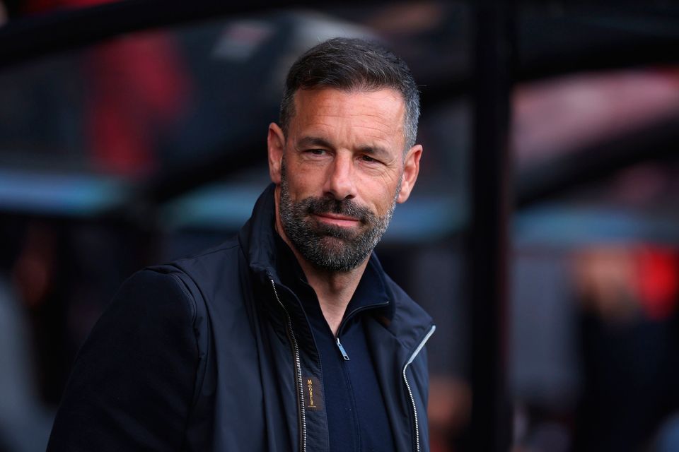 Ruud van Nistelrooy has left Leicester following the club’s relegation from the Premier League.
