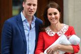 thumbnail: The Duke and Duchess of Cambridge and their newborn son
