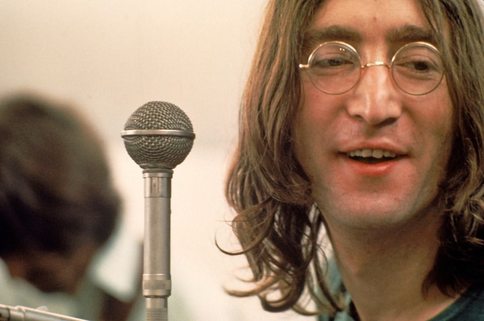 John Lennon during the Let It Be sessions. Photo: Ethan A Russell/Apple Corps Ltd