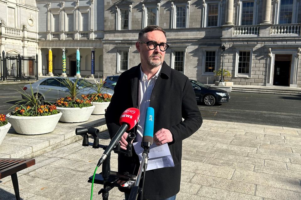 Sinn Fein housing spokesperson Eoin O Broin criticised ministers (PA)