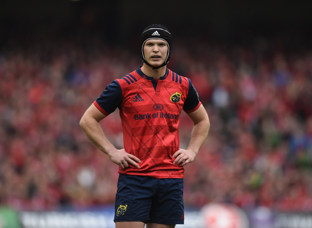 Tyler Bleyendaal pays tribute to Anthony Foley as he wins Player of the Year award