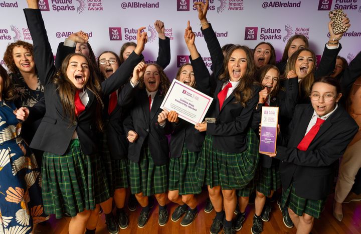 Wexford students recognised in Croke Park for project aimed to protect the public from online fraud