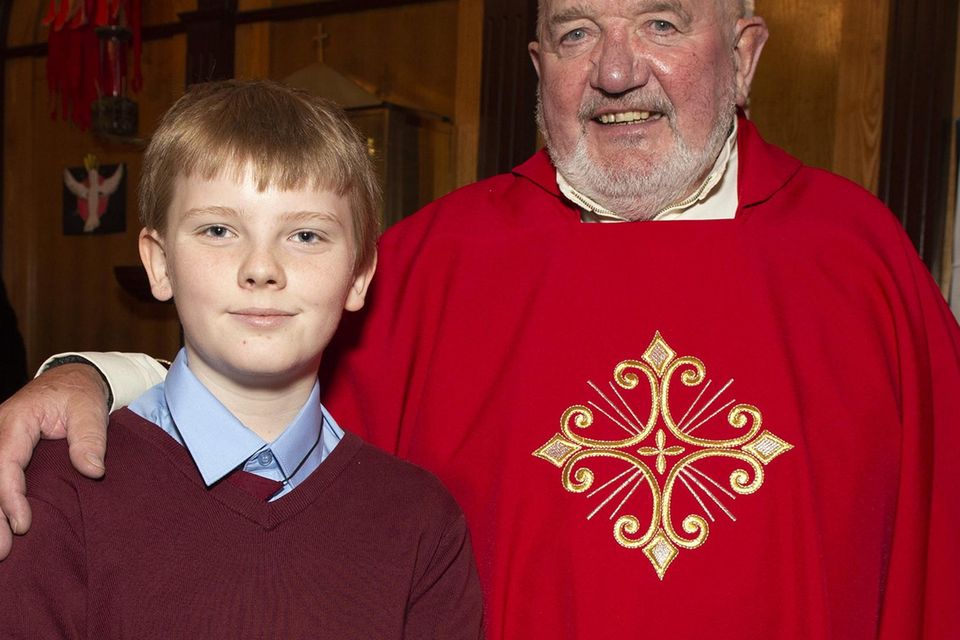 John Kenny with the V Rev. Joseph Power PP.