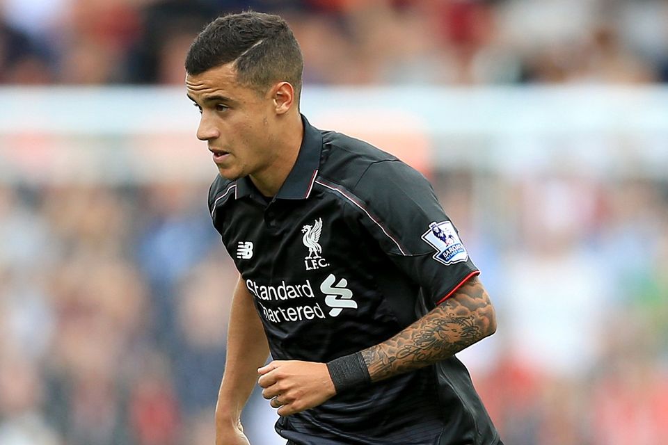 Philippe Coutinho, pictured, was left out of Brazil's squad in favour of Kaka