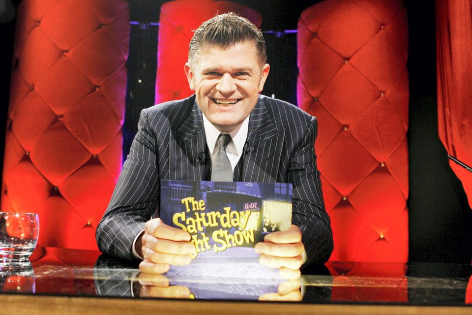 Brendan O'Connor hosts The Satuday Night Show on RTE