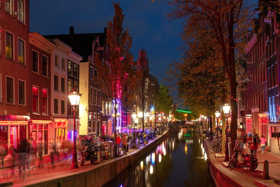Amsterdam's red light district. Photo: Getty