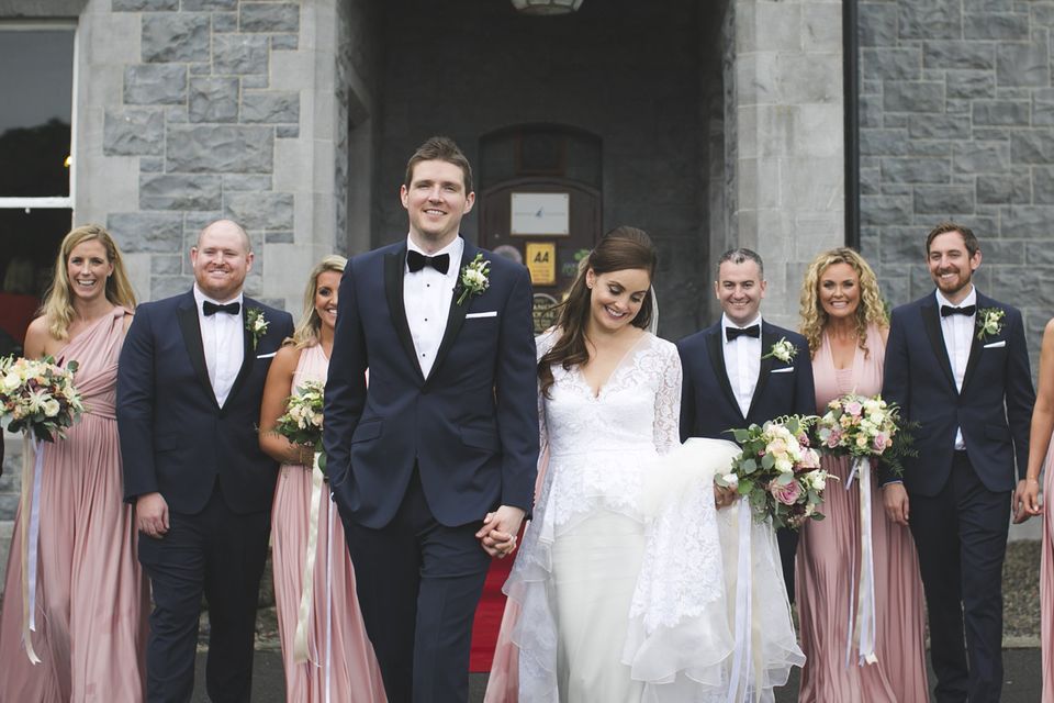 Real wedding: Ruth and Aidan's magical day in Mount Falcon