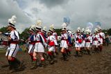 thumbnail: The Masters of the Kazooniverse band march through the festival