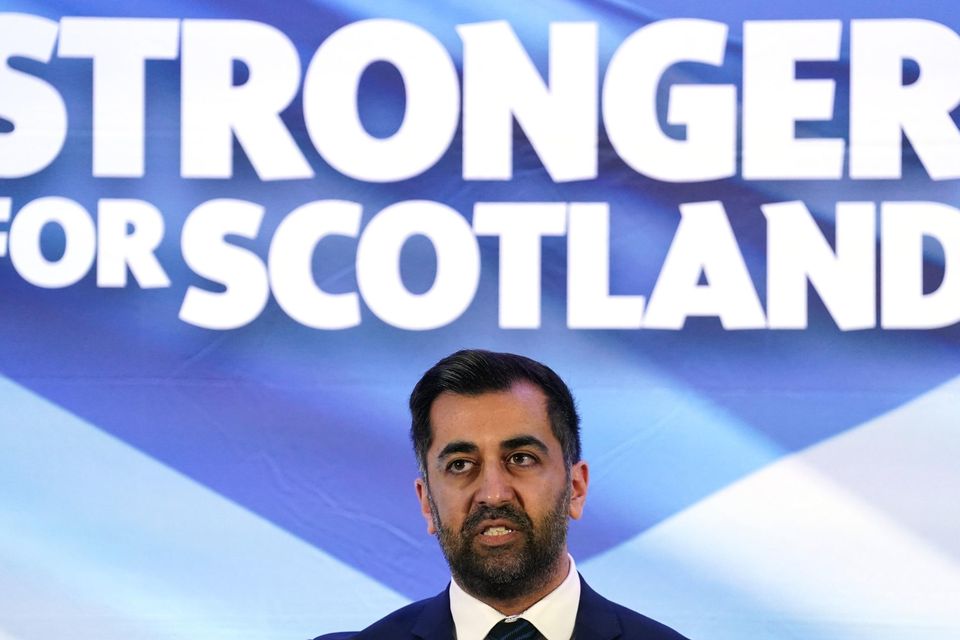 After a tumultuous few months, SNP party devotees are hoping the narrow leadership win by Humza Yousaf can steady the ship. Photo: Andrew Milligan/PA