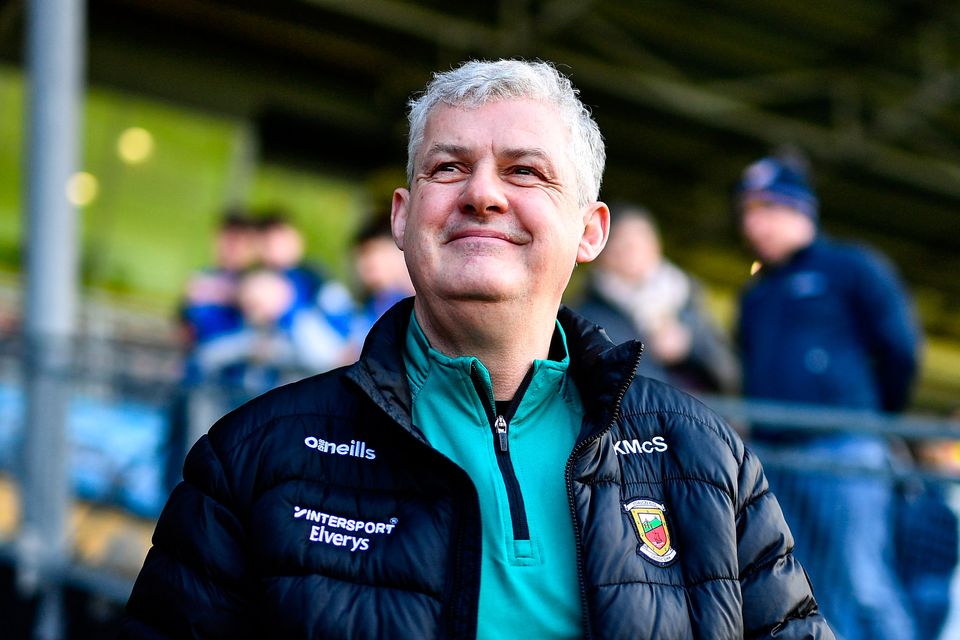 Mayo manager Kevin McStay in Castlebar yesterday. Photo: Ben McShane/Sportsfile