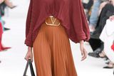 thumbnail: Valentino long-sleeved top, €2,200, pleated skirt €1,980