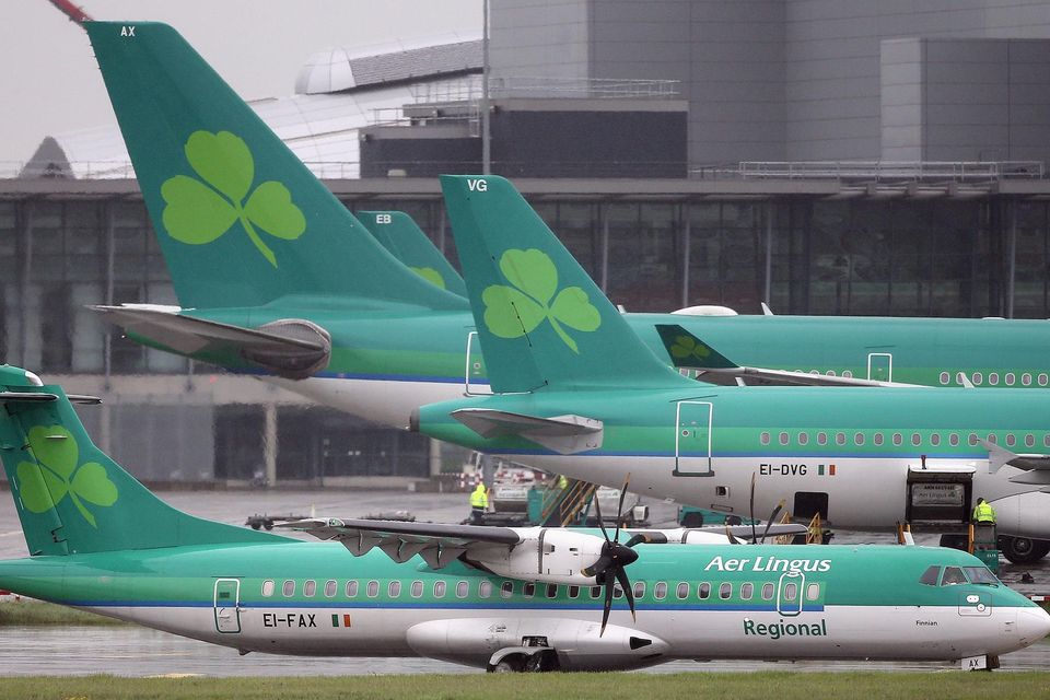 Trade unions that represent staff at Aer Lingus agreed to a centralised pay claim. Photo: Niall Carsons/PA