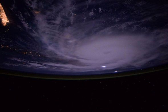 An awesome image of Hurricane Joaquin taken from the International Space Station
Credit: NASA