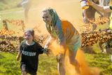 thumbnail: Sophie and Olive Sheehan at the East Glendalough School Colour Run. Photo: Leigh Anderson